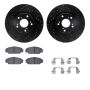 Dynamic Friction 8512-59358 Rotor Kit