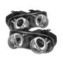 SPYDER 5008688 Projector Headlights - LED Halo - Chrome