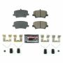 PowerStop Z23-2136 PowerStop - Z23 Daily Driver Carbon-Fiber Ceramic Brake Pads with Hardware Kit