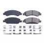 PowerStop 17-1363 PowerStop - Z17 Low-Dust Ceramic Brake Pads with Hardware
