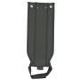 Mustang Motorcycle 93123 Mustang 93-03 Harley Dyna Wide Glide Tank Bib - Black