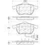 Stoptech 309.05550 Performance Brake Pads