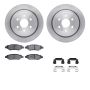 Dynamic Friction 6512-46325 Rotor Kit