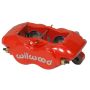 Wilwood 120-14446-RD Caliper-Forged DynaliteI w/Dust Seal-Red 1.38in Pistons .81in Disc