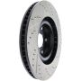 StopTech 5/93-98 Toyota Supra Turbo Right Front Slotted & Drilled Rotor