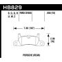 Hawk Performance HB829Z.594 Performance Ceramic Disc Brake Pad