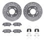 Dynamic Friction 7512-21034 Rotor Kit