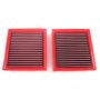 BMC 07+ Infiniti G35 3.5L V6 Replacement Panel Air Filters (Full Kit)