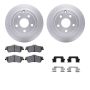 Dynamic Friction 4512-52031 Rotor Kit