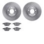 Dynamic Friction 6502-99104 Rotor Kit