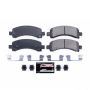 PowerStop Z23-974 PowerStop - Z23 Daily Driver Carbon-Fiber Ceramic Brake Pads with Hardware Kit