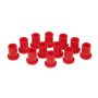 Prothane Toyota FJ40 4wd Spring & Shackle Bushings - Red