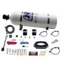 Nitrous Express 20934-15 LS 90mm PLATE SYSTEM (50-400HP) W/ 15LB BOTTLE