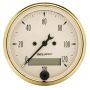 AutoMeter Gauge Speedometer 3-1/8in. 120MPH Elec. Prog. W/ Lcd Odo Golden Oldies