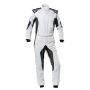 OMP RACING, INC. OMPIA0-1864-A01-089-58 TECNICA HYBRID OVERALL F IA 8856-2018 GRAY / BLAC