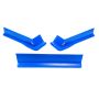 FIVESTAR FIV3022-417-CB Modified Aero Valance 3pc. Chevron Blue