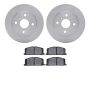 Dynamic Friction 6502-76136 Rotor Kit