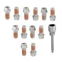 MR. GASKET MRG2230G Locking Header Bolt Kit 3/8-16 x 3/4  12pk