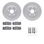Dynamic Friction 4512-76139 Rotor Kit