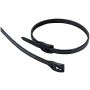 ALLSTAR PERFORMANCE ALL14395 Wire Ties Black 8.00 Flush Fit 100pk