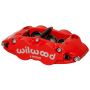 Wilwood 120-11780-RD Caliper-Narrow Superlite 6R-RH - Red 1.62/1.12/1.12in Pistons 1.10in Disc