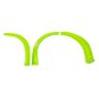 FIVESTAR FIV007-261-FGL MD3 Wheel Flares Dirt Fluorescent Green Left