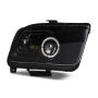 Raxiom 05-09 Ford Mustang Halogen 2010 Style LED Halo Headlights-Blk Hsng(Clear Lens/Excludes GT500)