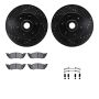 Dynamic Friction 8512-40055 Rotor Kit