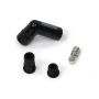 PERTRONIX IGNITION PRT8561HT-8 Ceramic Spark Plug Boot Kit 90-Deg 8pk Black
