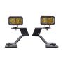 Diode Dynamics DD7145 2021 Ford Bronco Stage Series 2in LED Ditch Light Kit - Sport Yellow Pro Combo