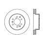 Stoptech 128.66057L 07-11 GM Silverado 1500 Cross Drilled Left Front Rotor