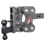 GEN-Y Hitch GH-1124 Gen-Y The Boss Torsion-Flex 2.5in Shank 5in Drop 16K Hitch w/GH-051 Dual-Ball/GH-032 Pintle Lock