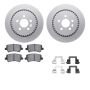 Dynamic Friction 4612-27030 Rotor Kit
