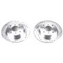 PowerStop JBR307XPR PowerStop Evolution Performance Drilled, Slotted & Plated Brake Rotor Pair