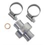 Water Temp Fitting Inline 5/8in / 3/4in M10