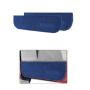 Lund 73-89 Dodge D100 Std. Cab Pro-Line Full Flr. Replacement Carpet - Blue (2 Pc.)