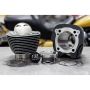 S&S Cycle 910-0847 2017+ M8 Models 4.320in Bore 4.500in Stroke Cylinder Kit - Black Granite w/ Highlight