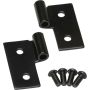 Kentrol 76-06 JEEP CJ/Wrangler YJ/TJ Lower Door Hinge Pair - Powdercoat Black