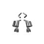 CORSA Performance 21020 Corsa 15-23 Dodge Challenger 6.4L/17-19 Challenger 5.7 Polished Sport Axle-Back Exhaust w/3.5in Tips