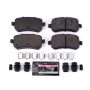 PowerStop Z23-1021 PowerStop - Z23 Daily Driver Carbon-Fiber Ceramic Brake Pads with Hardware Kit
