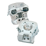 S&S Cycle 90-1015 84-99 BT 83cc Cylinder Head Kit For S&S 4in Bore - Natural Aluminum Finish
