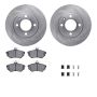 Dynamic Friction 6612-74015 Rotor Kit