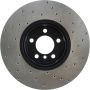 Stoptech 128.34140CR 14-20 BMW 2 Series Cryo Sport Drilled Front Right Rotor