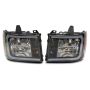Raxiom S531791 07-13 GMC Sierra 1500 Axial Series Headlights w/ LED Bar- Blk Housing (Clear Lens)