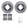 Dynamic Friction 6512-54222 Rotor Kit