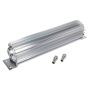 RACING POWER CO-PACKAGED RPCR5050X Dual Pass Transmission Cooler Aluminum