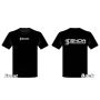Snow Performance SNO-19110M SNOW T-shirt Black W/white Logo Medium