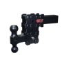 GEN-Y Hitch GH-2413X Gen-Y Phantom-X 2.5in Solid Shank 5in Drop 1.6K TW 16K Hitch w/GH-051 Dual-Ball