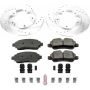 PowerStop K7145 Z23 Daily Driver Carbon-Fiber Ceramic Brake Pad and Drilled & Slotted Rotor Kit