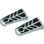 Kuryakyn 5658 Spear Footpegs Without Adapter Chrome